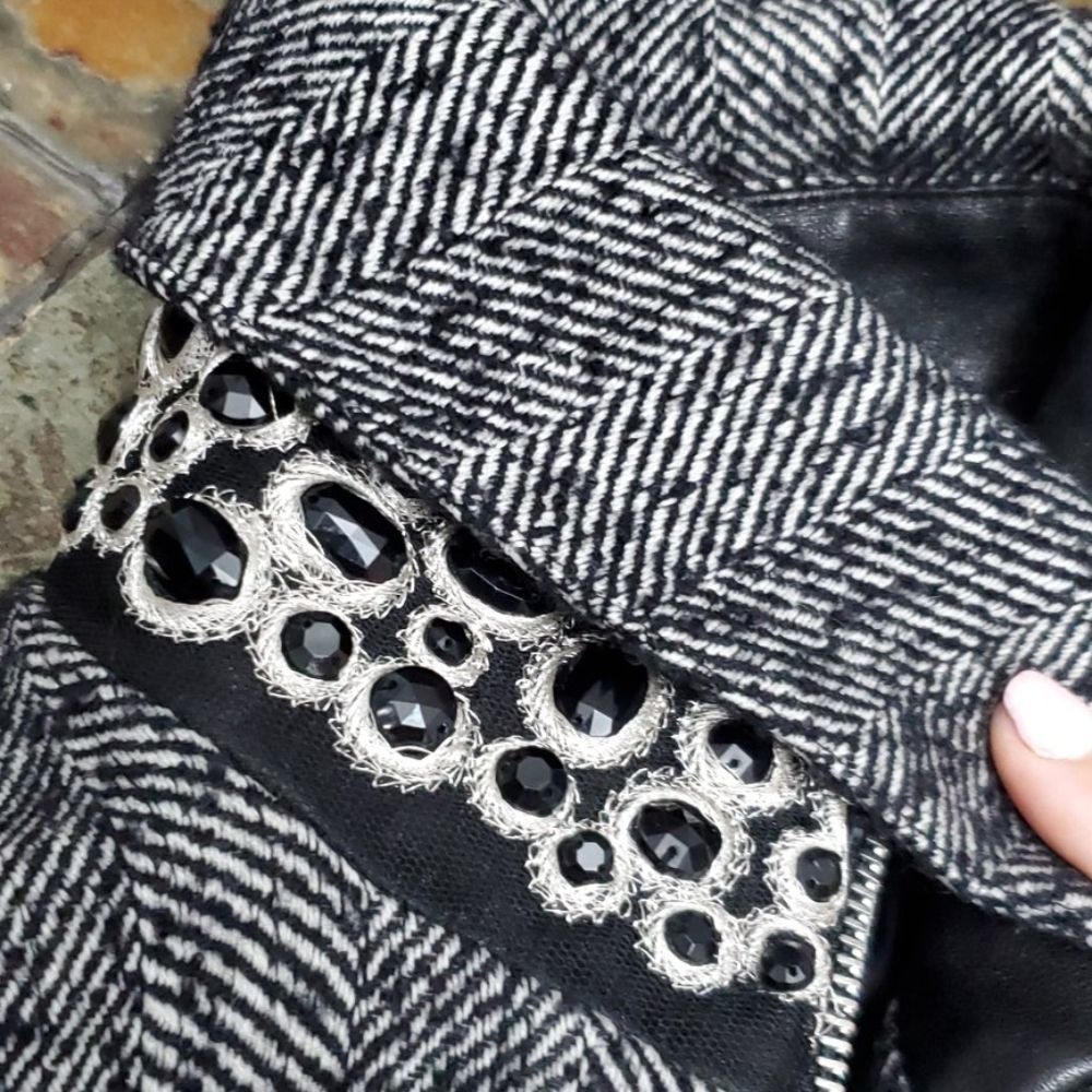 BEBE jewled jacket. New no tags.